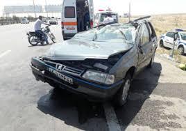 واژگونی خوردو در فیروزآباد