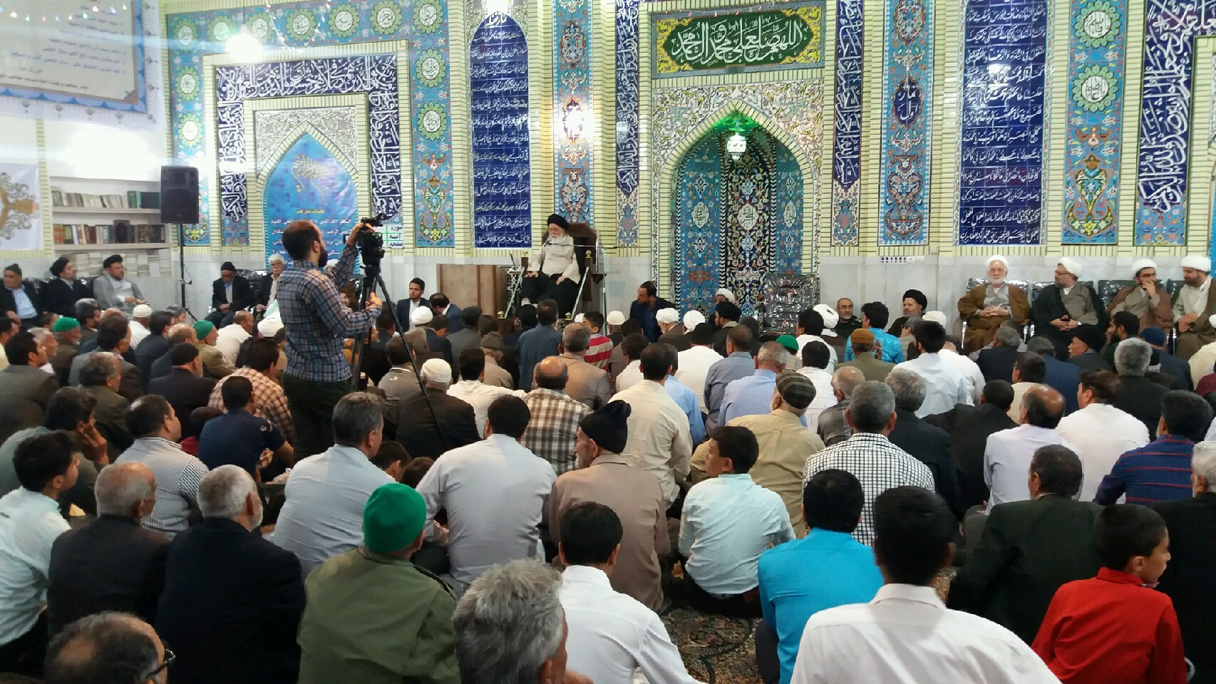 افتتاح مسجد در منطقه طرق مشهد
