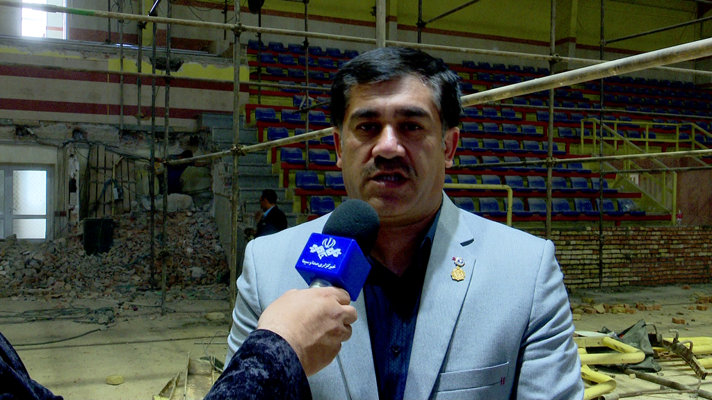 نو نوار کردن سالن‌های ورزشی تبریز