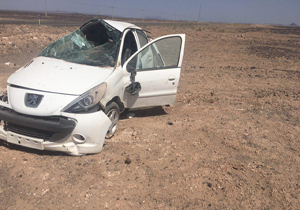 یک کشته بر اثر تصادف در جاده شیراز فسا