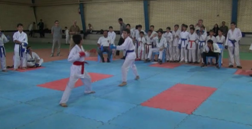 اختتامیه سومین دوره مسابقات لیگ شهرستانی کاراته در قروه