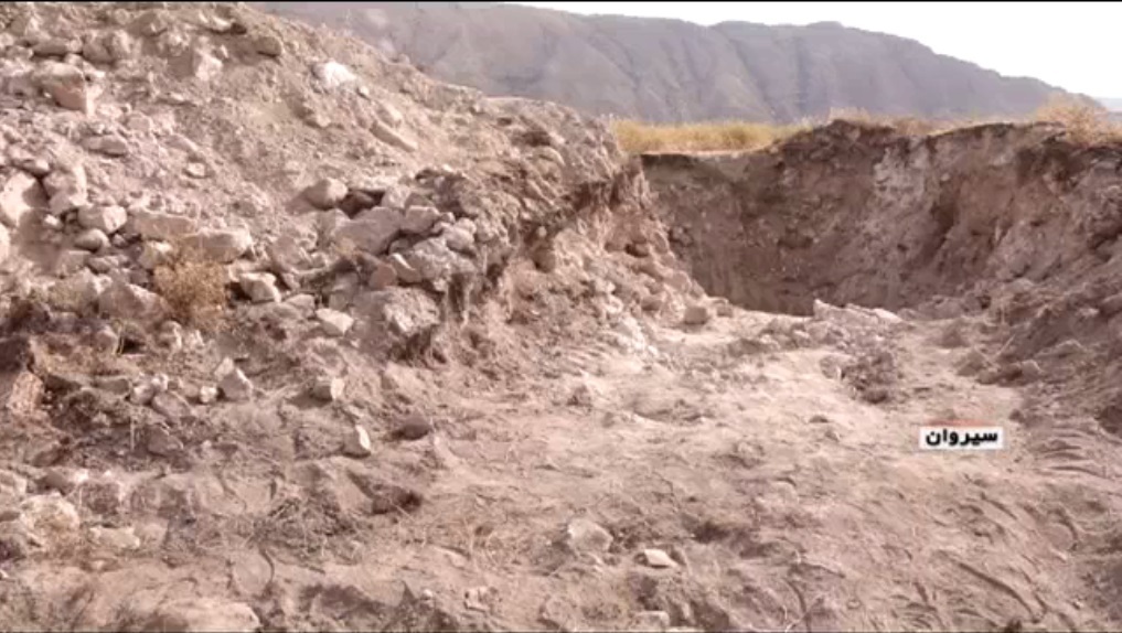 آثار تاریخی سیروان طعمه افراد سودجو