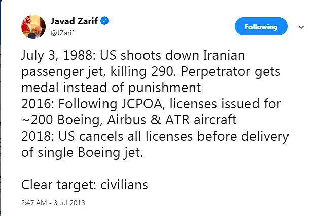 شهروندان ایرانی؛ هدف آمریکا از لغو مجوز خرید هواپیما