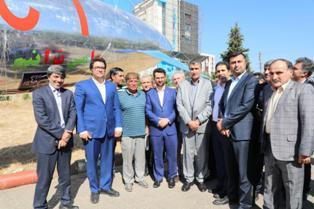 پرواز بالن امدادی کشور در مازندران