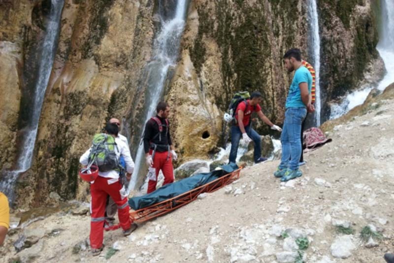 مرگ یک کوهنورد در منطقه الموت