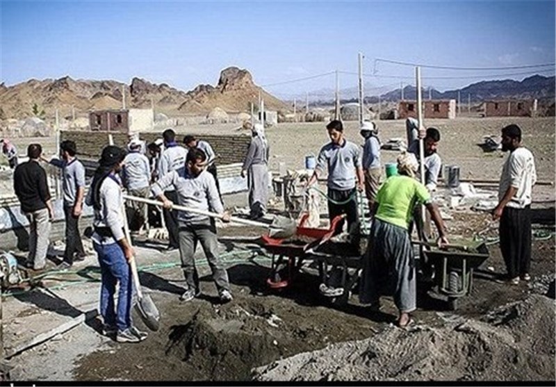 اعزام دانشجویان بسیجی به روستای گنجگون بویراحمد