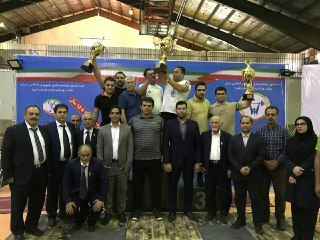 مازندران قهرمان مسابقات وزنه برداری