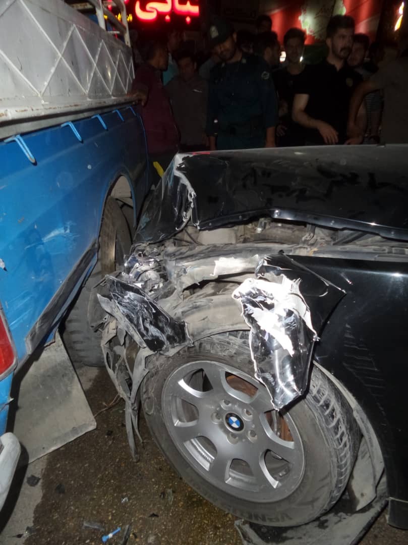 سه مصدوم بر اثر تصادف در شب گذشته در یاسوج