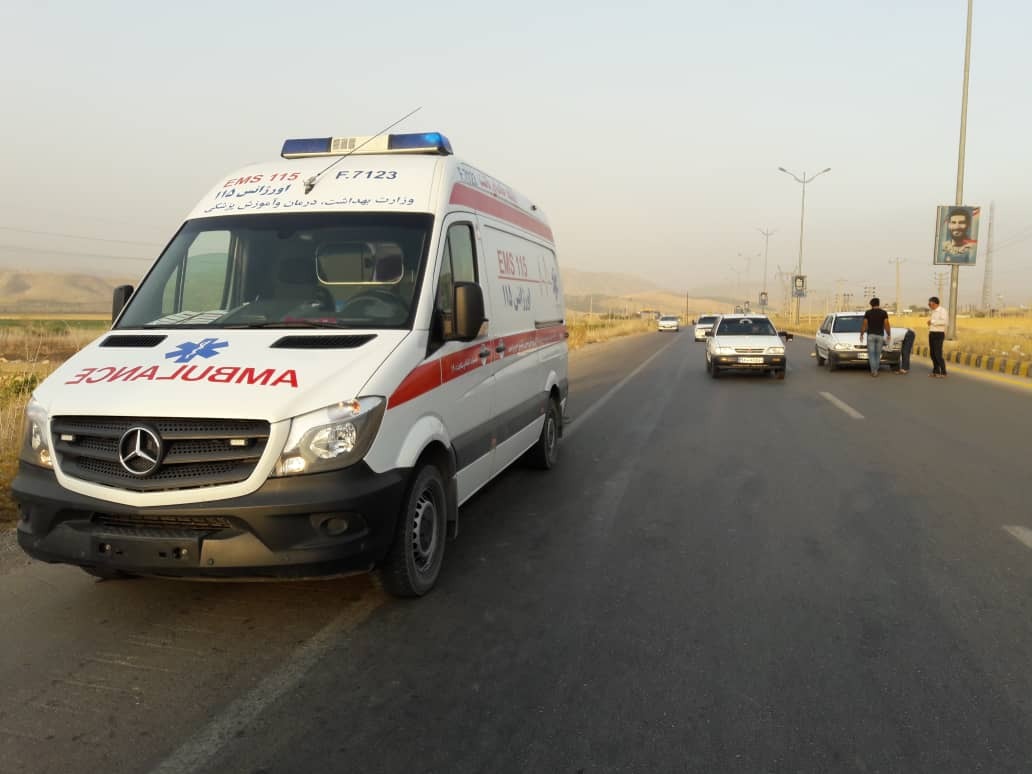 3 مصدوم در پی تصادف درجاده گچساران شیراز