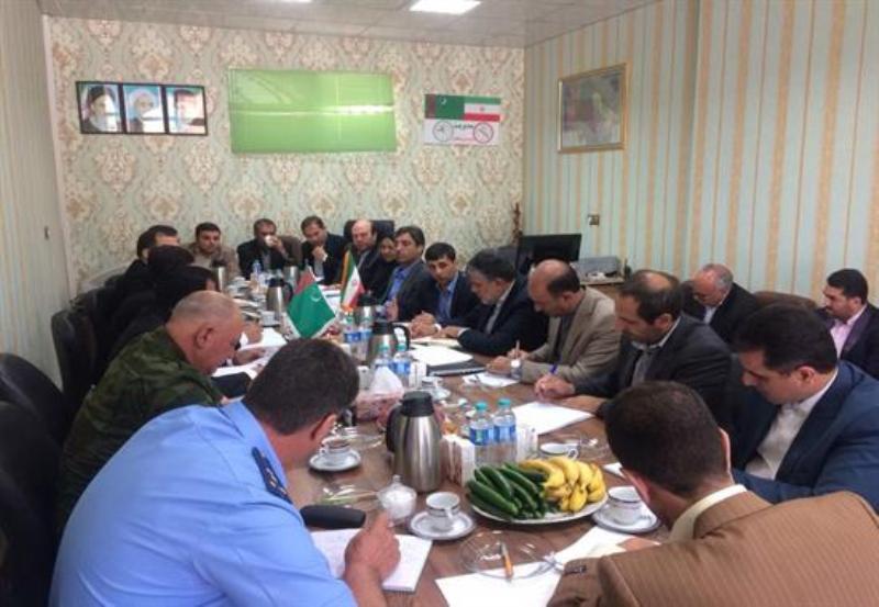دیدار معاون وزیر صنعت با همتای ترکمنستانی در باجگیران