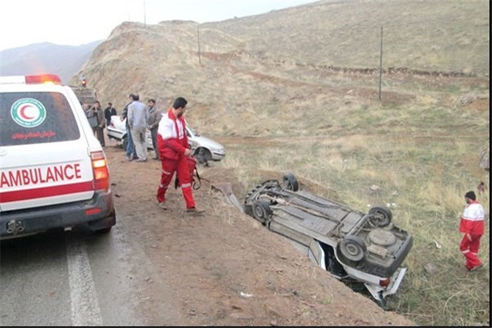 حادثه رانندگی در سبزوار با یک کشته