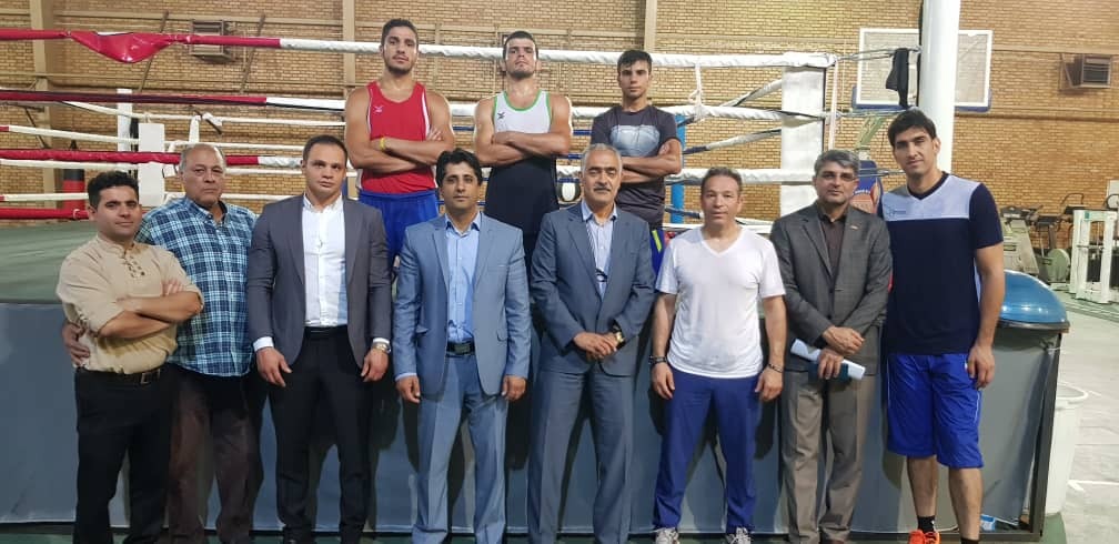 بازدید مسئولان ورزش تهران از اردوی بوکسور‌ها