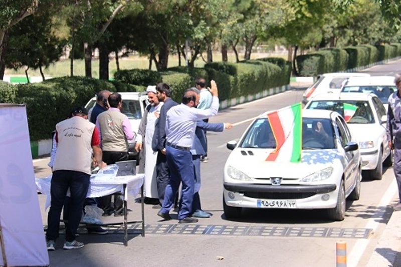 برگزاری مسابقه رالی ویژه خانواد‌ه‌ های ایثارگران در مشهد