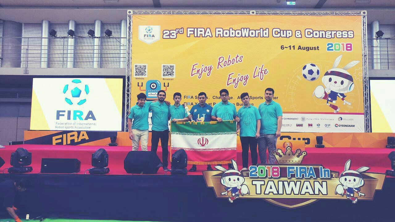 درخشش دانش اموزان عضو تیم رباتیک آرمان در مسابقات فیراکاپ تایوان ۲۰۱۸