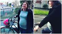 وزیر امور زنان نیوزیلند برای زایمان با دوچرخه به بیمارستان رفت