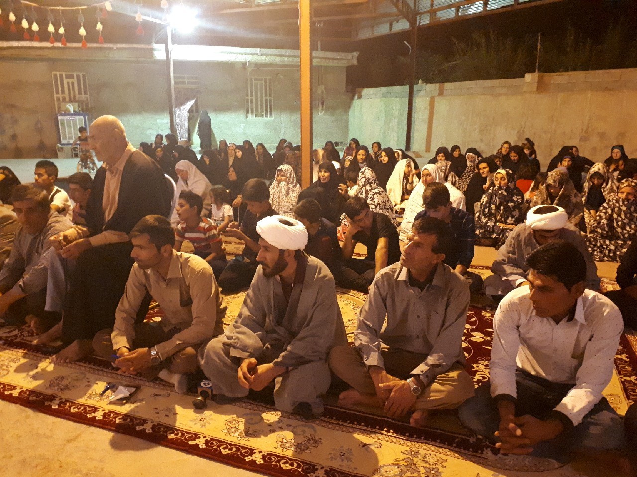 برگزاری جشن میلاد امام رضا (ع) در روستای دهنو در سرفاریاب