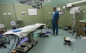 وضع نابسامان بیمارستان های غزه