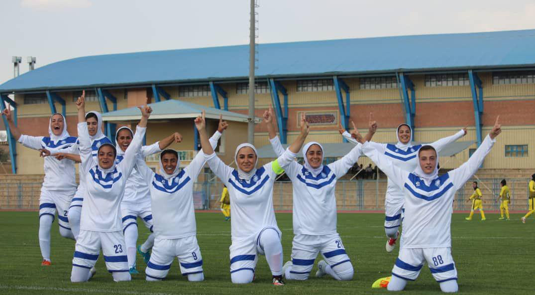 صعود بانوان ملوان به لیگ برتر