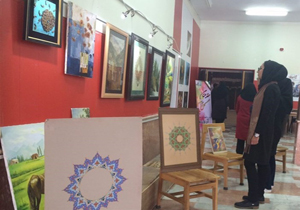 گشایش نمایشگاه آثار جشنواره هنر‌های تجسمی