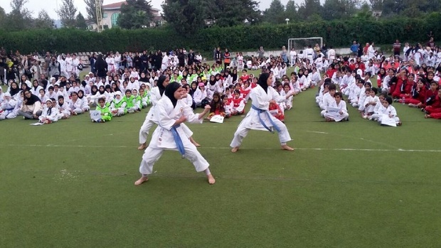 درخشش دختران کاراته کاي خراسان شمالي در رقابت هاي کشوري