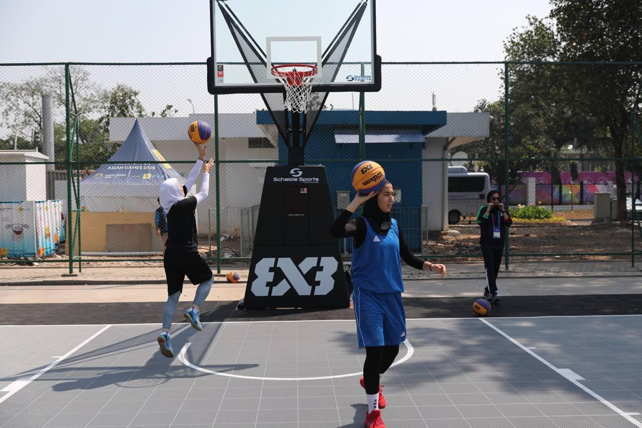 نخستین برد دختران ایران در بسکتبال سه نفره