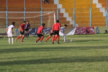 مسابقات فوتبال جوانان استان در چرام