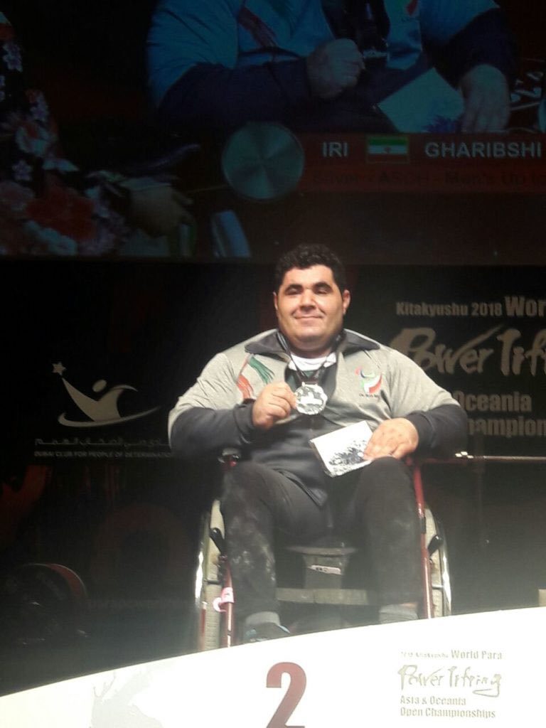 نائب قهرمانی هرکول فارسی در مسابقات وزنه برداری آسیا اقیانوسیه