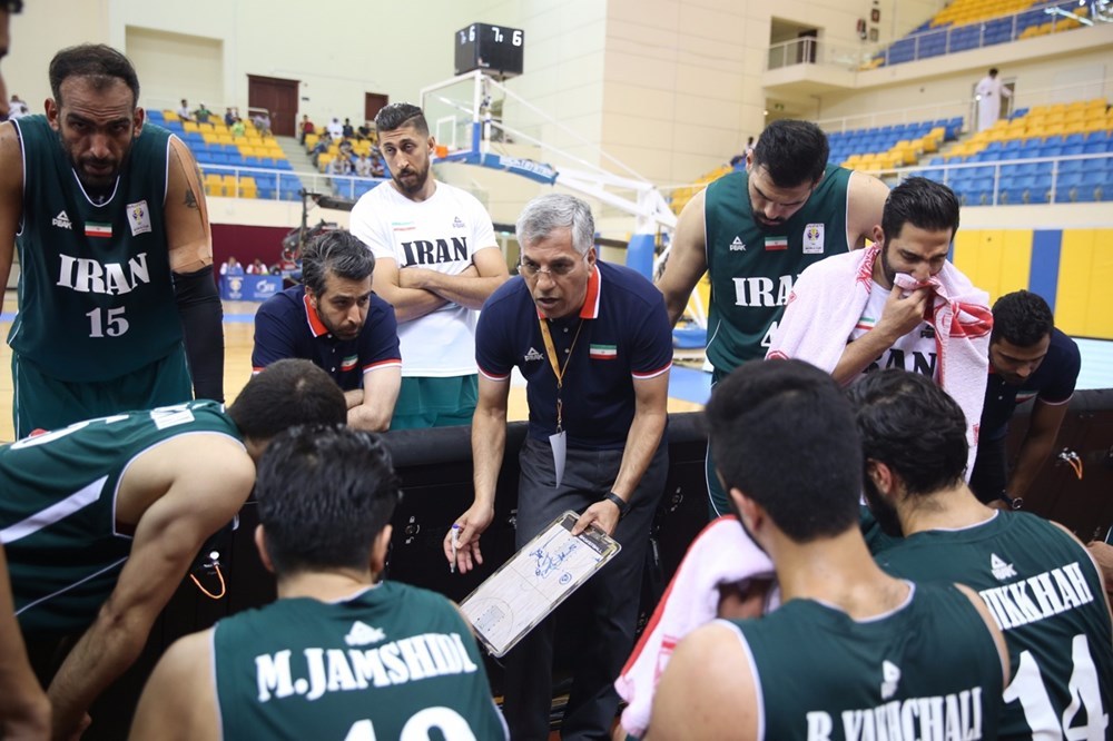 یک تغییر در تیم ملی بسکتبال ایران