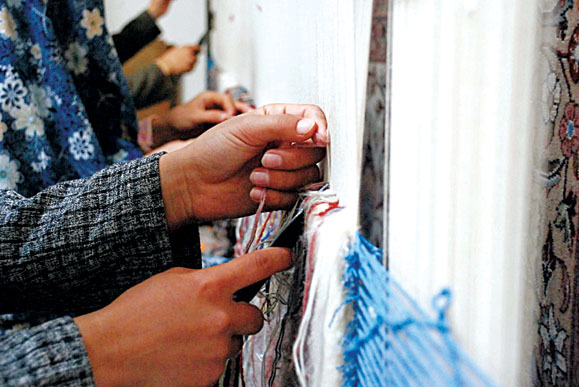 افتتاح خانه فرش قشقایی در فیروزآباد