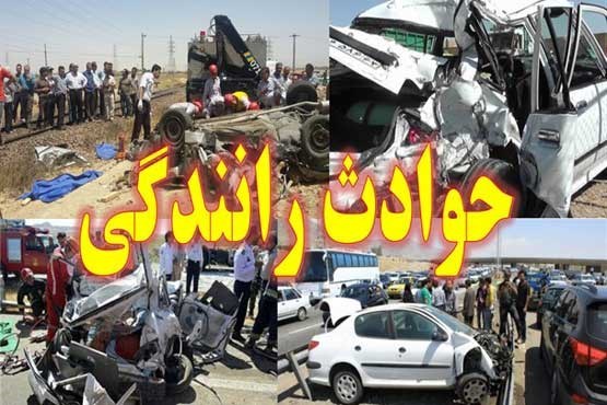 5 مصدوم در حادثه رانندگی مشکان نی ریز