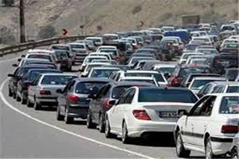 ترافیک سنگین محورهای مواصلاتی استان زنجان