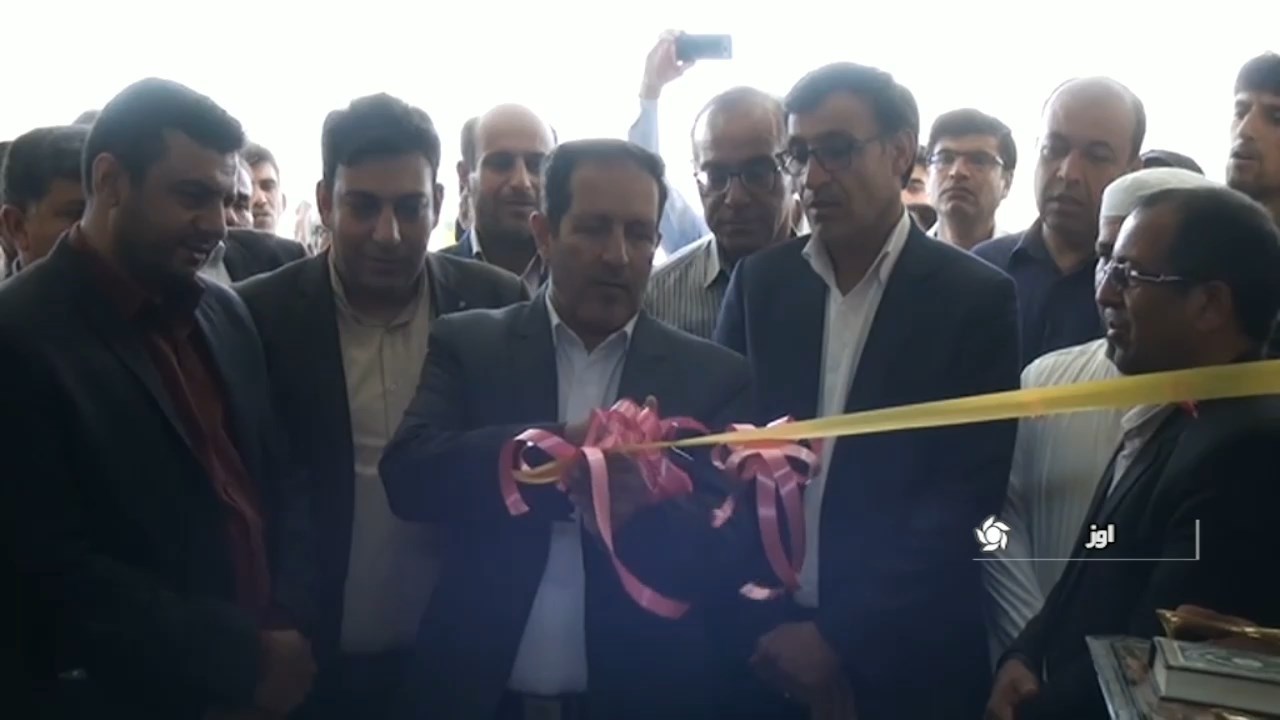 افتتاح و آغاز ساخت طرح‌های هفته دولت در بخش اوز لارستان