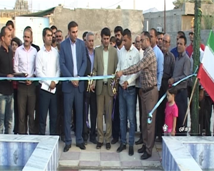 افتتاح ۳ طرح عمرانی در بخش وراوی مهر