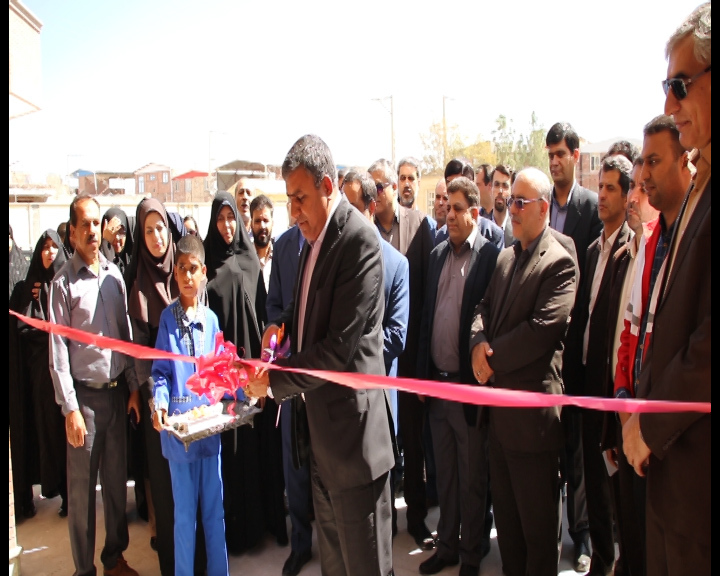 افتتاح مدرسه خیر ساز در کرمان