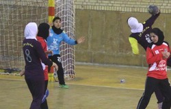 نائب قهرمانی تیم هندبال دختران گچساران در منطقه ۷