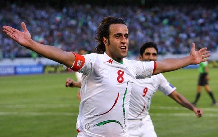 علی کریمی بهترین هافبک تاریخ جام ملت‌های آسیا