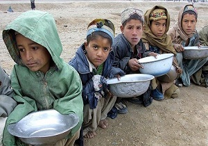 سه میلیون افغان در خطر ناامنی غذایی مطلق