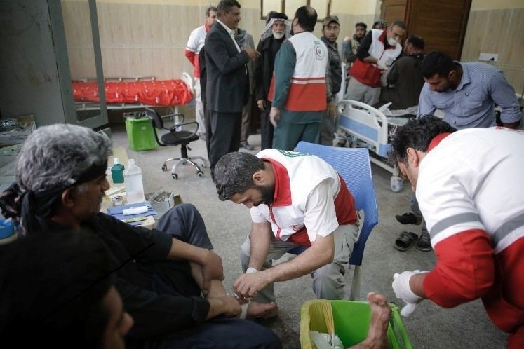 اعزام ۱۱ تیم پزشکی از فارس به کربلای معلی