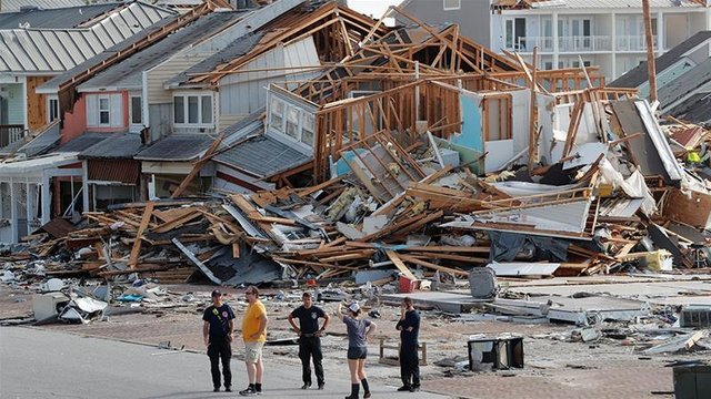 تلفات طوفان مایکل در آمریکا به 30 نفر افزایش یافت