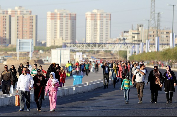 همایش پیاده روی در قزوین