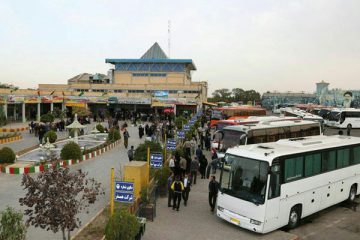 آمادگی ۳۸۴ راننده اتوبوس برای جابجایی زوار اربعین در قزوین