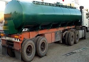 توقیف کامیون حامل سوخت قاچاق در بویین زهرا