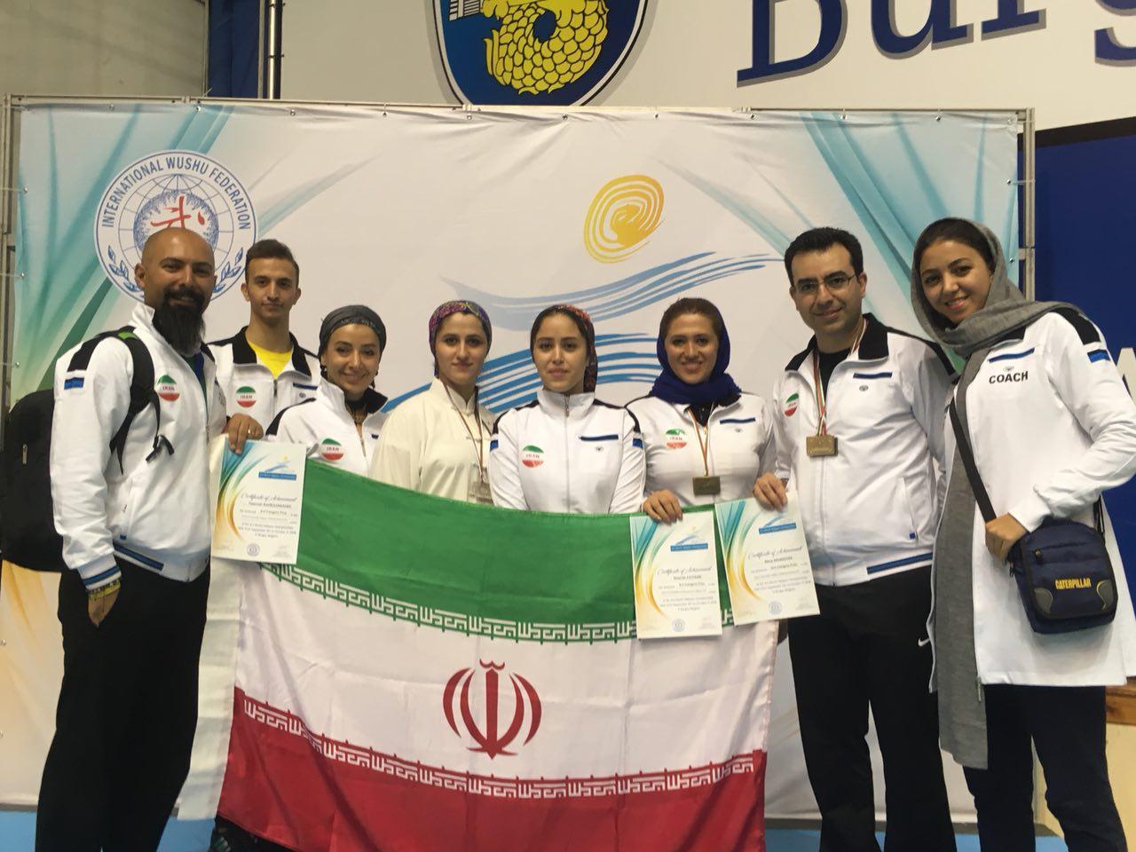 ۶ مدال رنگارنگ ایران در روز سوم