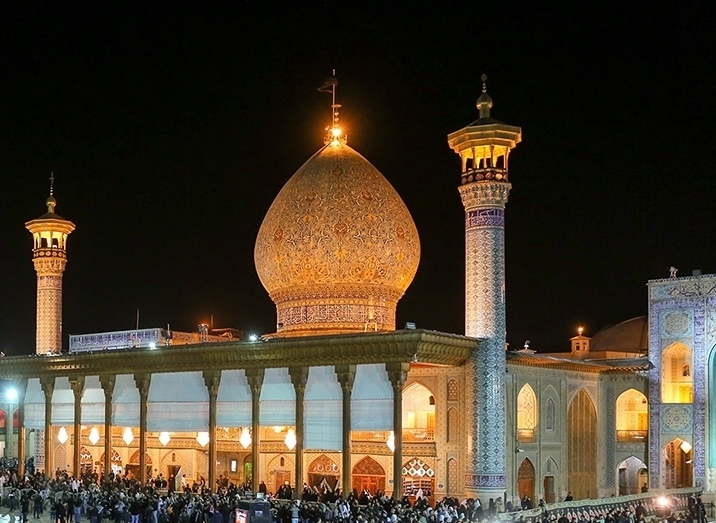 شاهچراغ، عزادار ابا عبدالله الحسین (ع)