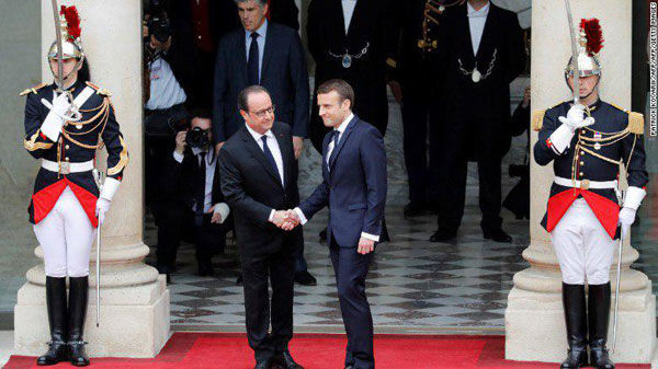 اولاند و مکرون ضعیف ترین روسای جمهور فرانسه
