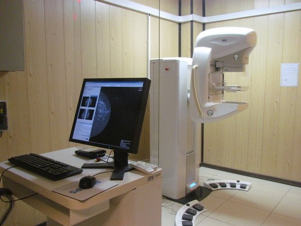 تجهیز بیمارستان خمین به ماموگرافی