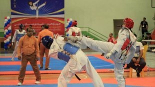 نائب قهرمانی ورزشکار گیلانی در مسابقات تکواندوی کشور