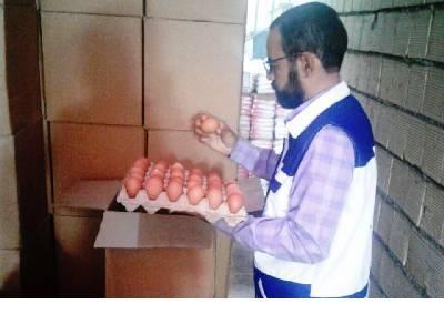 جلوگیری از عرضه 700 کیلوگرم تخم مرغ نطفه دار در شاهین شهر