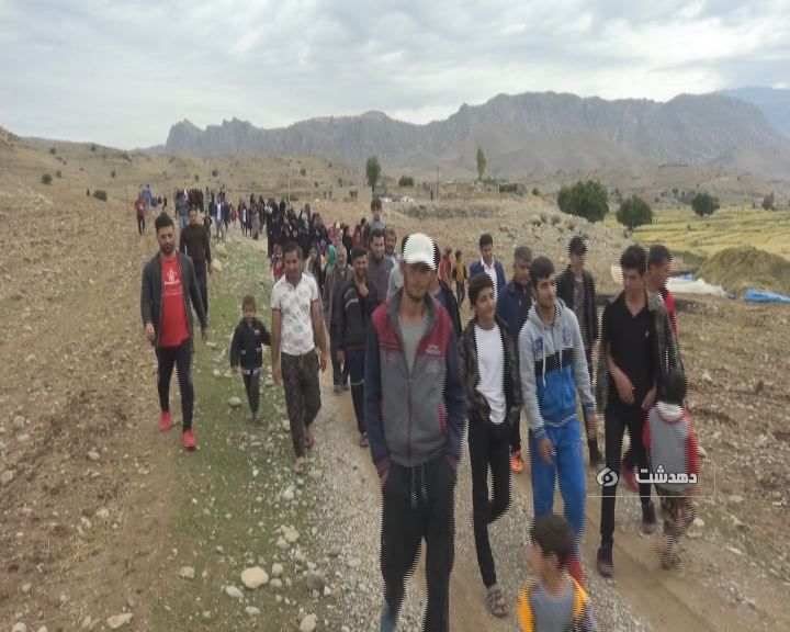 همایش پیاده روی خانوادگی در روستای کلات دشمن زیاری
