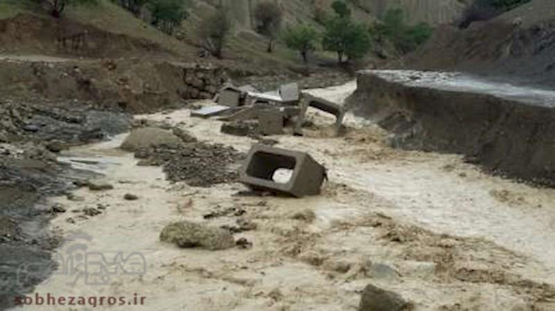 قطع جاده ارتباطی بیش از هزار خانوار روستایی دهستان زیلایی